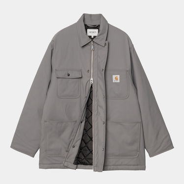 Rockar Carhartt WIP Carhartt WIP Leroy Chore Coat Grå | I035343_7, 7