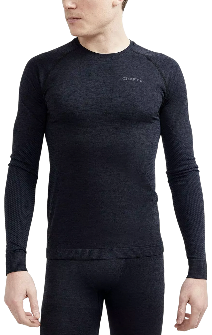 Kropp Craft Men's Active Core Dry Base Layer Top Svart | 1911157-999000