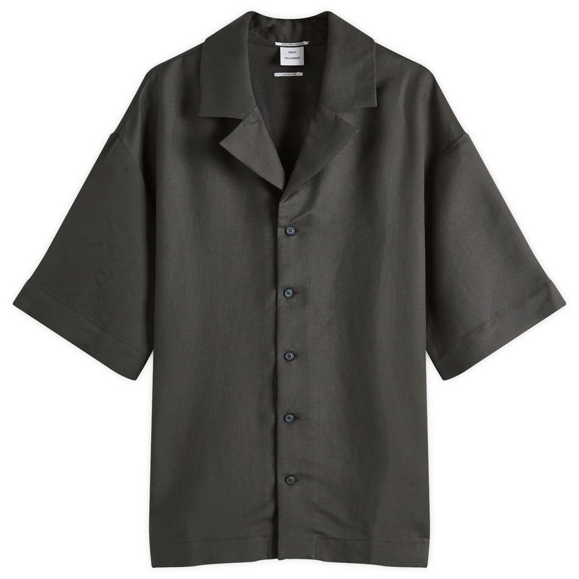 Skjorta Won Hundred Won Hundred Desmond Vacation Shirt, Size Large Svart | 3553-14277