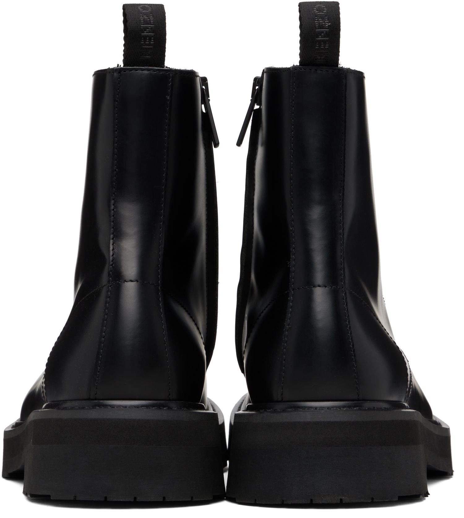 Sneakers och skor KENZO Kenzo Paris KENZOSMILE Lace-Up Boots Svart | FF65BT111L52, 1