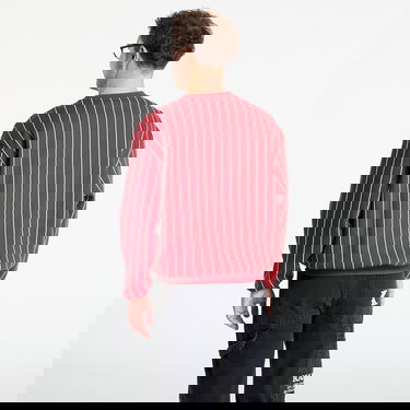 Sweatshirt Karl Kani Karl Kani Autograph Pinstripe Crewneck Sweatshirt Röd | PD00007595, 2