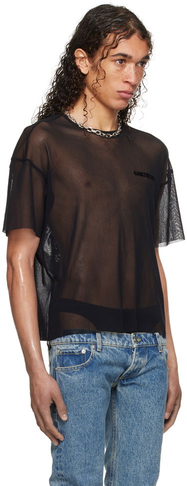 T-shirt Jean Paul Gaultier Shayne Oliver Edition Mesh T-Shirt Svart | 24/27-U-TS081I-T001-0000, 1