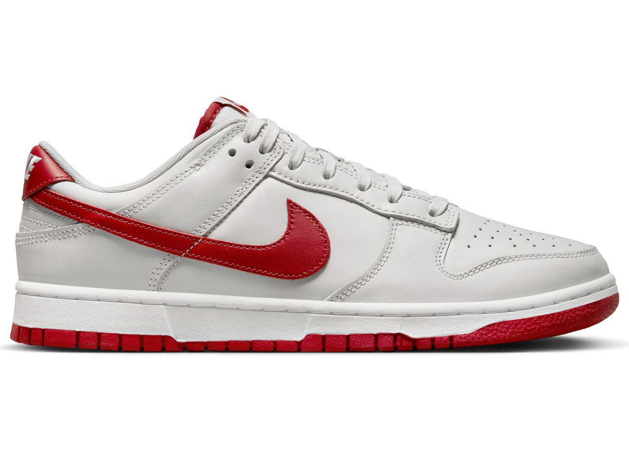 Sneakers och skor Nike Dunk Low Vast Grey Varsity Red Grå | FJ0832-011, 0