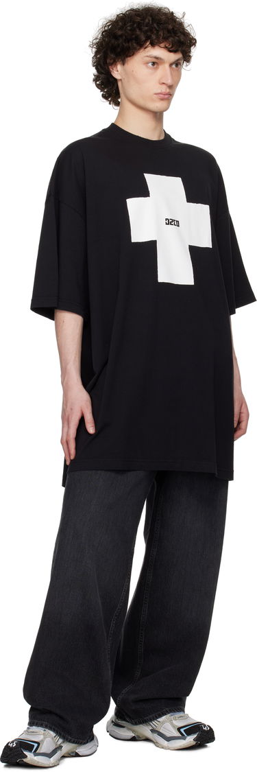 T-shirt 032C 032c Point Zero Oversized T-Shirt Svart | S25-URC-0152-050, 3
