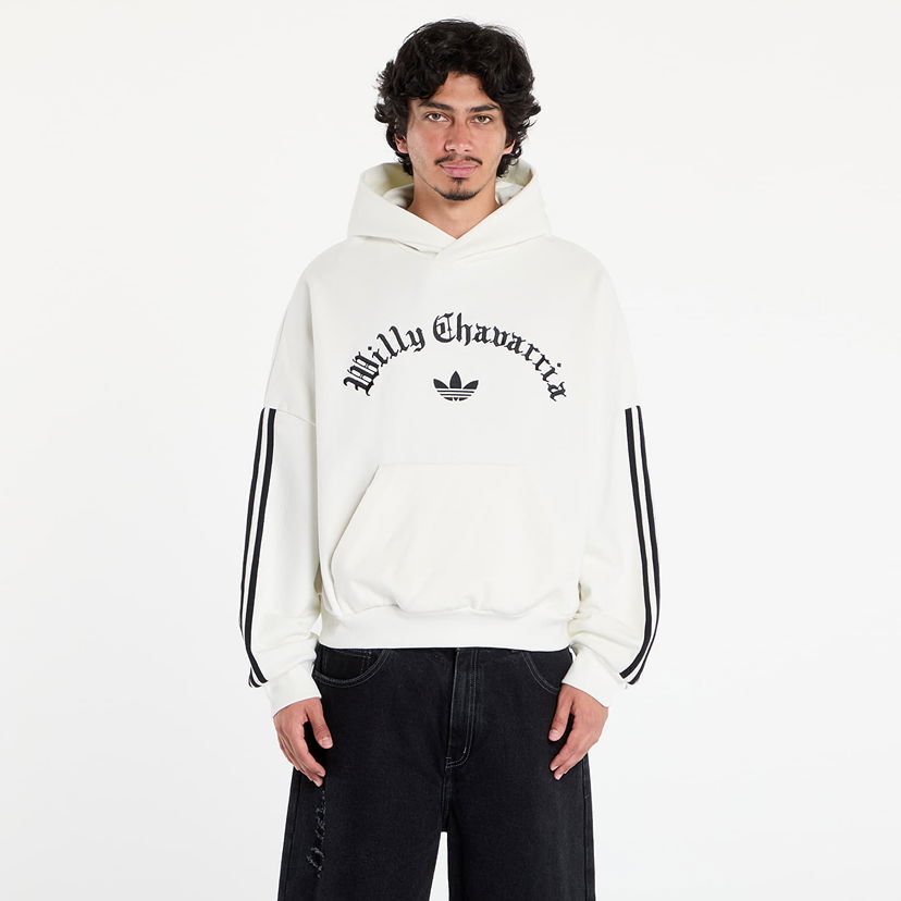 Sweatshirt adidas Originals Willy Chavarria Trefoil Hoodie Vit | JW1445