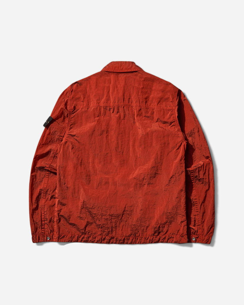 Skjorta Stone Island Nylon Metal Overshirt Röd | K2S15-1200031-S0019 V0018