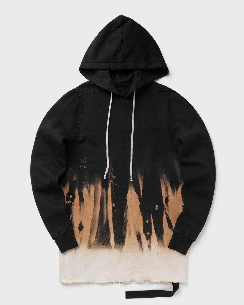 Sweatshirt Rick Owens DRKSHDW KNIT SWEATSHIRT-PULLOVER HOODIE Svart | DU02D2285-FSUN-0983