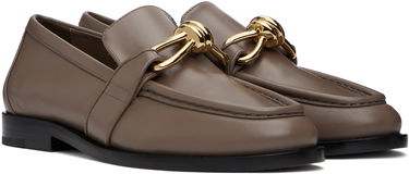 Sneakers och skor Bottega Veneta Bottega Veneta Astaire Leather Loafers Brun | 796697 V5DZ0, 3