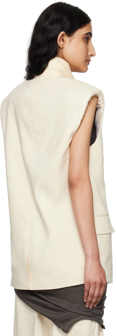 Väst Helmut Lang Helmut Lang Car Vest Beige | O04HW199, 2