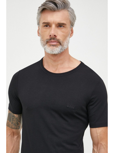 T-shirt BOSS T-Shirt Cotton Svart | 50475284