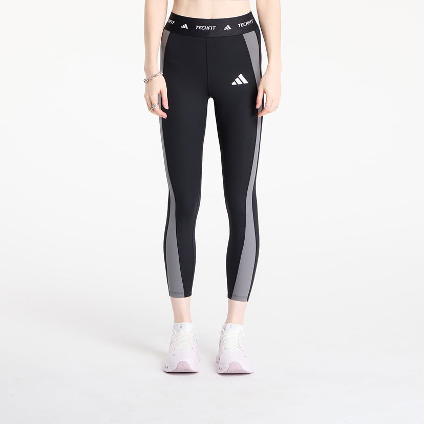 Damasker adidas Performance Techfit Colorblock 7/8 Leggings Svart | JE3652
