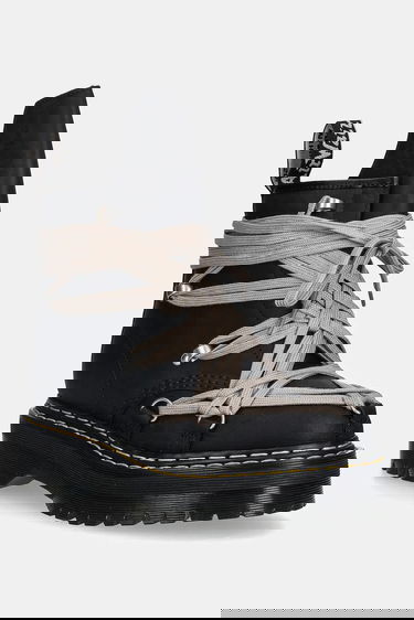 Sneakers och skor Rick Owens Rick Owens DRKSHDW x Dr. Martens 1460 Quad Sole Megalace® Boot Svart | DW02E6812.8001, 0