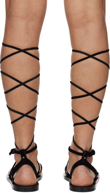 Sneakers och skor ISABEL MARANT Isabel Marant Azzi Suede Gladiator Sandals Svart | SD0254FA-C2A03S, 1