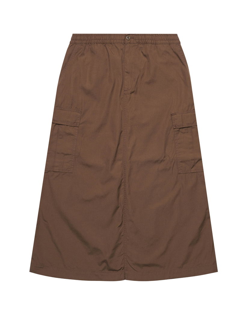 Kjol Carhartt WIP Cargo Skirt Long Brun | I033823.2Y02