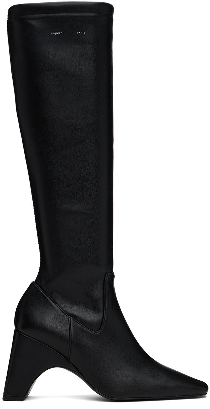Sneakers och skor Coperni Stretch Tall Boots Svart | COPSH58857