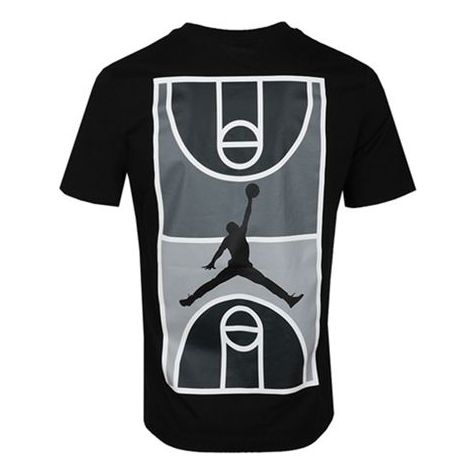 T-shirt Jordan Jordan Back Stadium Print T-Shirt Svart | CJ6291-010