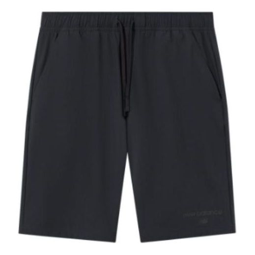 Shorts New Balance Lifestyle Shorts Svart | AMS31534-BK