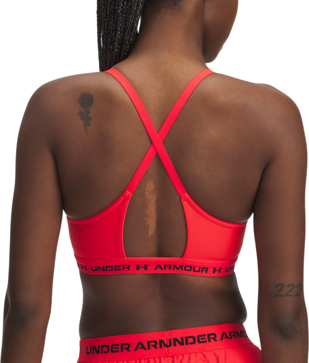 Behå Under Armour Under Armour UA Crossback Low Sports Bra Röd | 1386424-714, 1