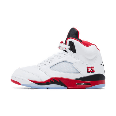 Sneakers och skor Jordan Air Jordan 5 OG 'Fire Red Black Tongue' - 2025 Vit | HQ7978-101, 0