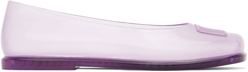 Kläder Marc Jacobs Marc Jacobs Melissa Edition Ruby Ballerina Flats Purpur | 35880
