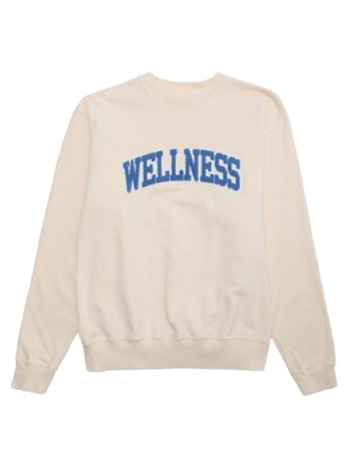 Sweatshirt Sporty & Rich Wellness Boucle Crewneck Beige | CR623CR