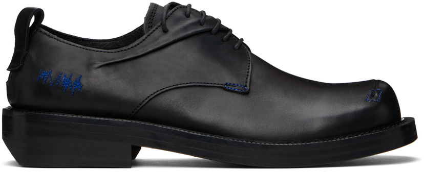 Skjorta ADER ERROR ADER error Curve DB01 Oxfords Svart | BKAFWS202BK