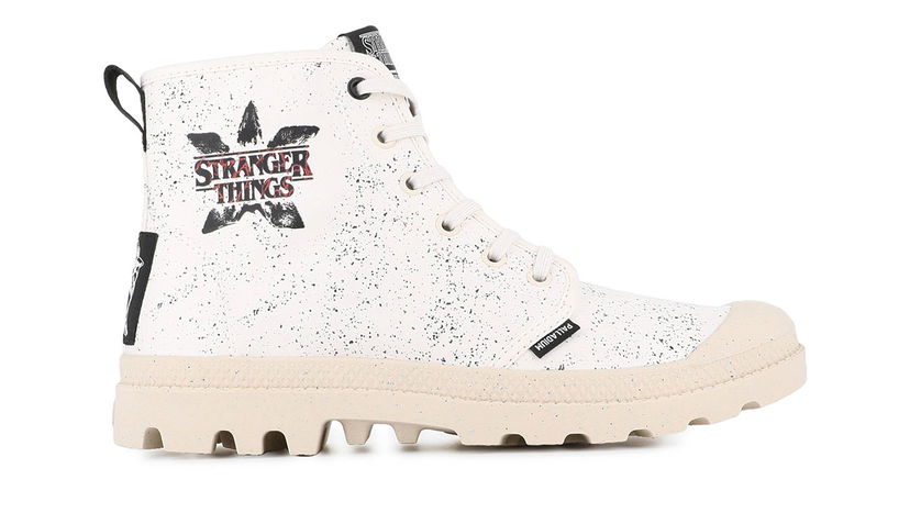Sneakers och skor Palladium Pampa Demodog Stranger Things High-Top Boot Vit | 74497-180-M