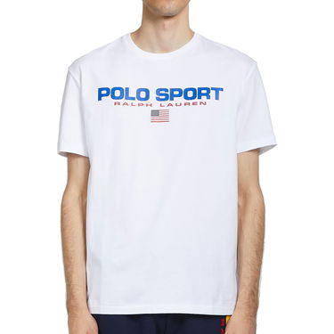 T-shirt Polo by Ralph Lauren Classic Fit Polo Sport T-Shirt Vit | 710750444002, 0