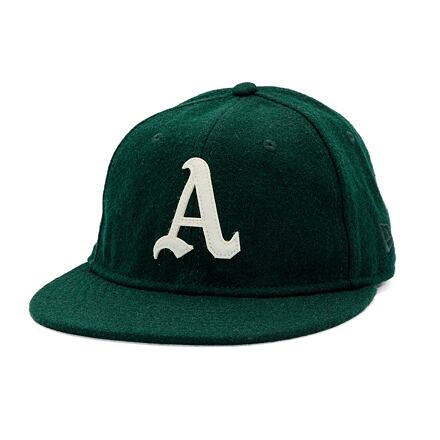 Keps New Era New Era MLB Heritage 9FIFTY Retro Crown Oakland Athletics Adjustable Hat Grön | 60595498