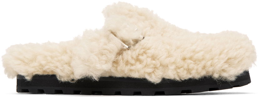 Kläder Jil Sander Off-White Single Buckle Loafers Beige | J44WP0007_P6057