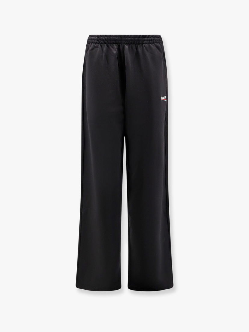 Träningsbyxor Balenciaga Balenciaga Wide-Leg Track Pants Svart | 818517TRVE21089