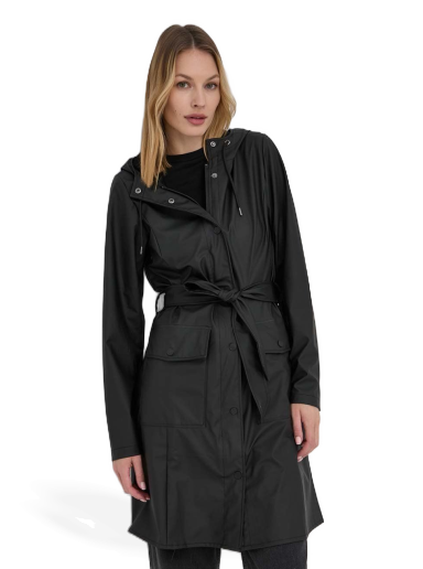 Jacka Rains Curve Jacket Svart | 18130.01