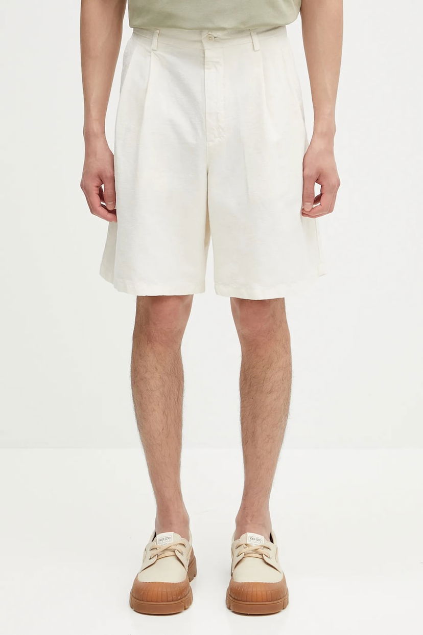 Shorts NORSE PROJECTS Norse Projects Benn Cotton Linen Shorts Vit | N35.0617.0219