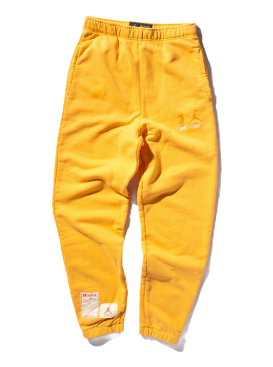 Träningsbyxor Jordan Union x M J FLC Pant Gul | DJ9527-771