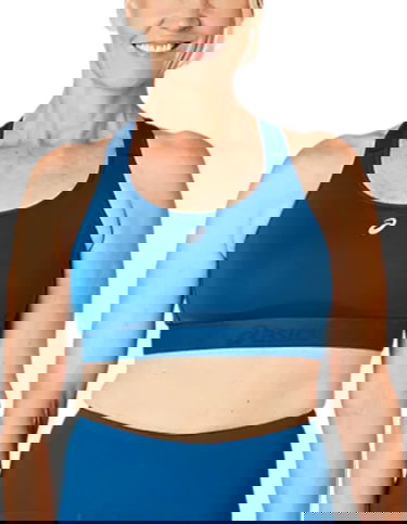 Behå Asics ROAD COMPRESSION BRA Mörkblå | 2012c995-400, 0