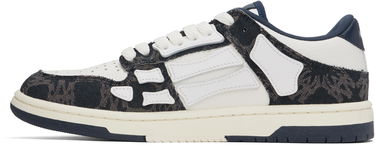 Sneakers och skor AMIRI MA Quad Skel Top Low Vit | AMFOSR1096, 2