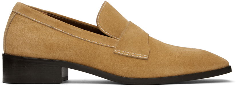 Kläder Wales Bonner Wales Bonner Suede Loafers Beige | WBM42501B