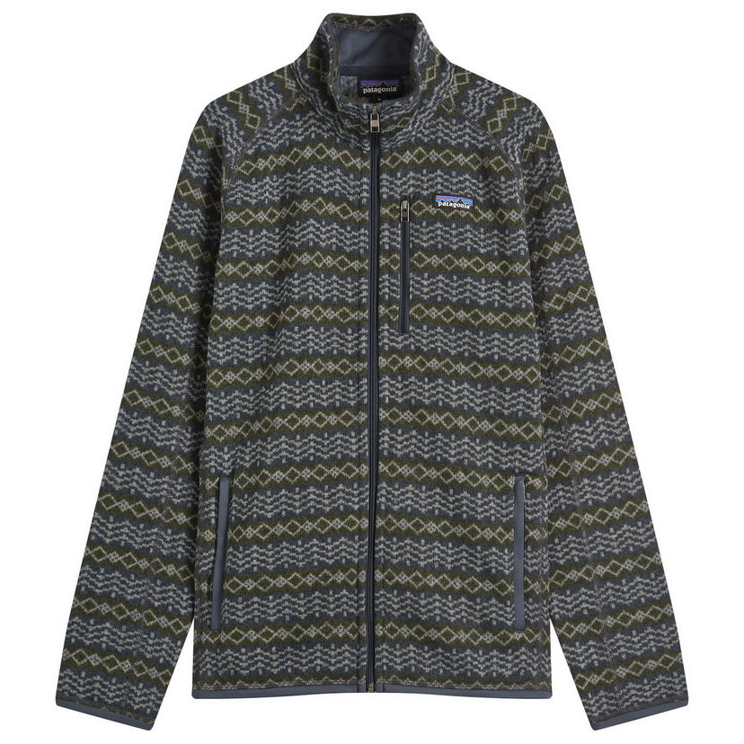Jacka Patagonia Better Sweater Jacket Woven Together, Size Small Grå | 25528-WNSM