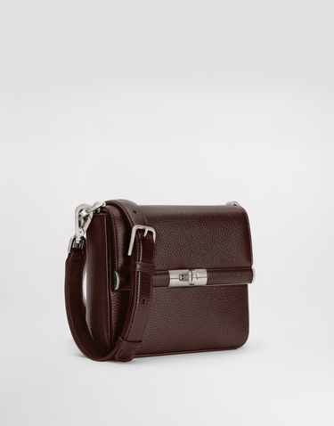 Axelväska Dolce & Gabbana Dolce & Gabbana Deerskin Crossbody Bag Brun | BM2445A803480308, 2