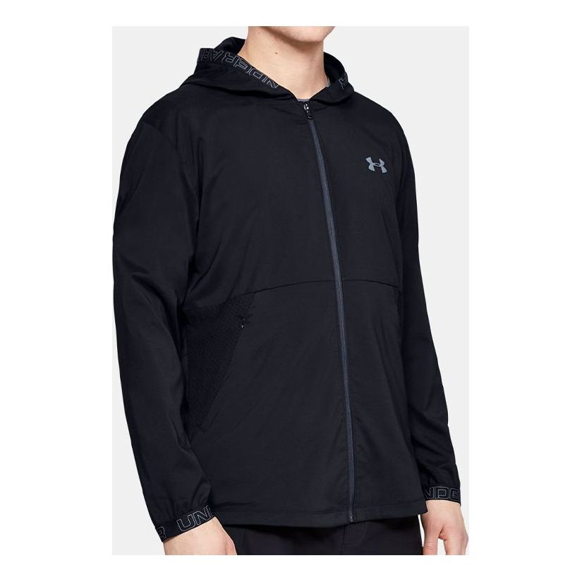 Vindjacka Under Armour Vanish Woven Training Jacket Svart | 1345301-001