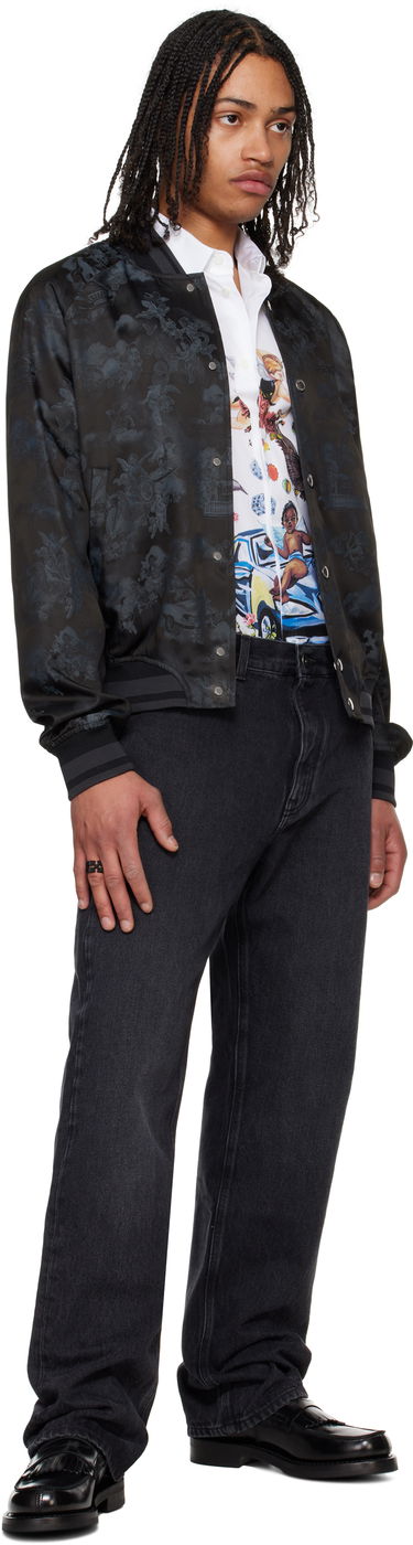 Ringa Off-White Off-White Arrow Ring Svart | OMOC07FC99MET0011000, 2