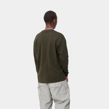 T-shirt Carhartt WIP Script Embroidery T-Shirt Svart | I032306_00P_XX, 3