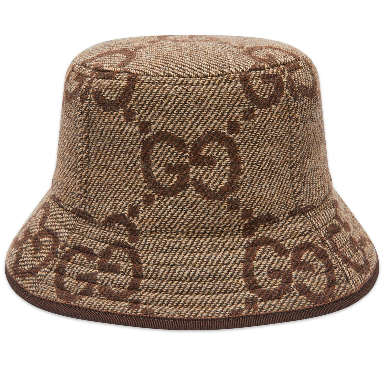 Hatt Gucci GG Coat Bucket Hat Brun | 778869-4HA7C-2064, 0