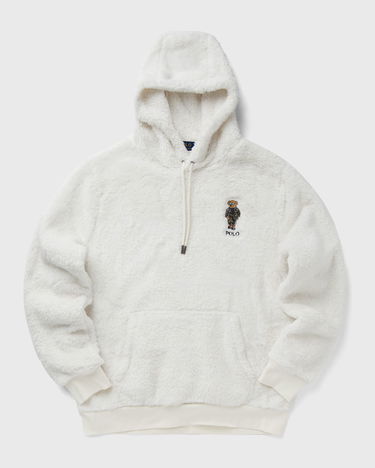 Sweatshirt Polo by Ralph Lauren Polo Ralph Lauren Faux Fur Hoodie Vit | 710930550004, 0