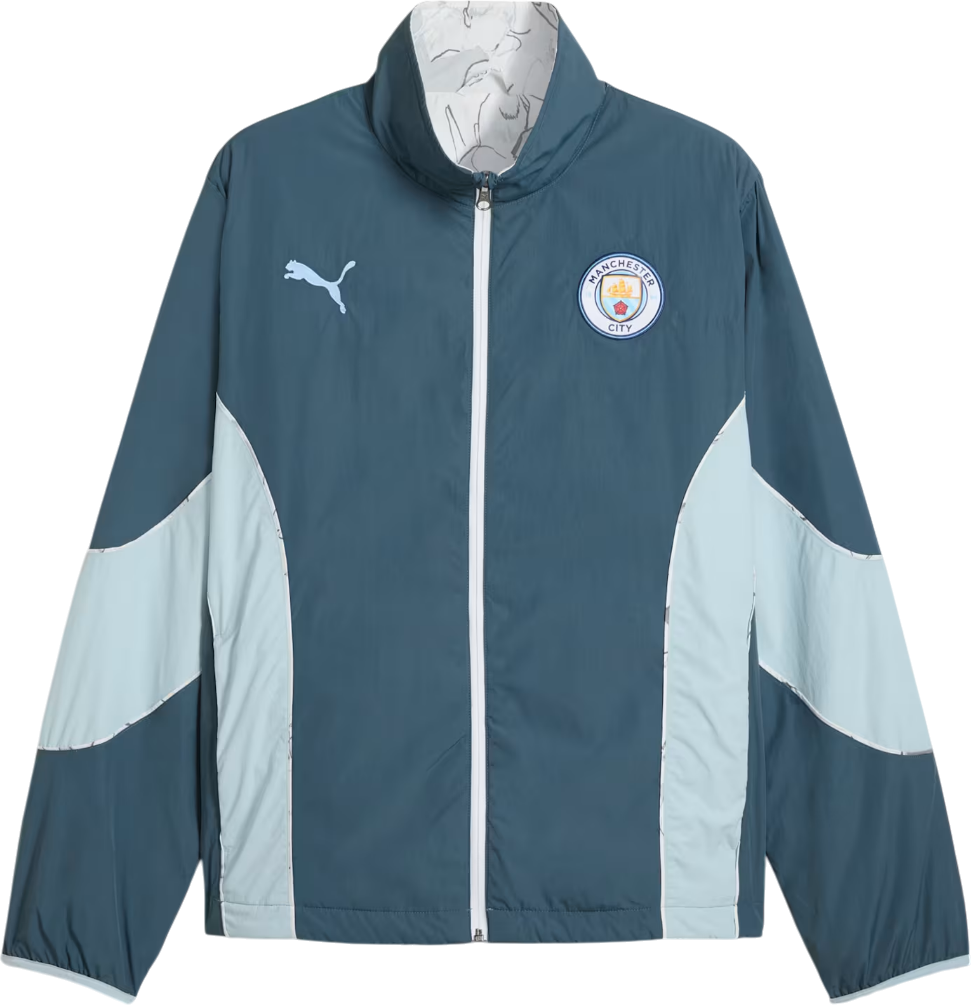 Jacka Puma Manchester City KIDSUPER Reversible Jacket Blå | 606846-16, 0