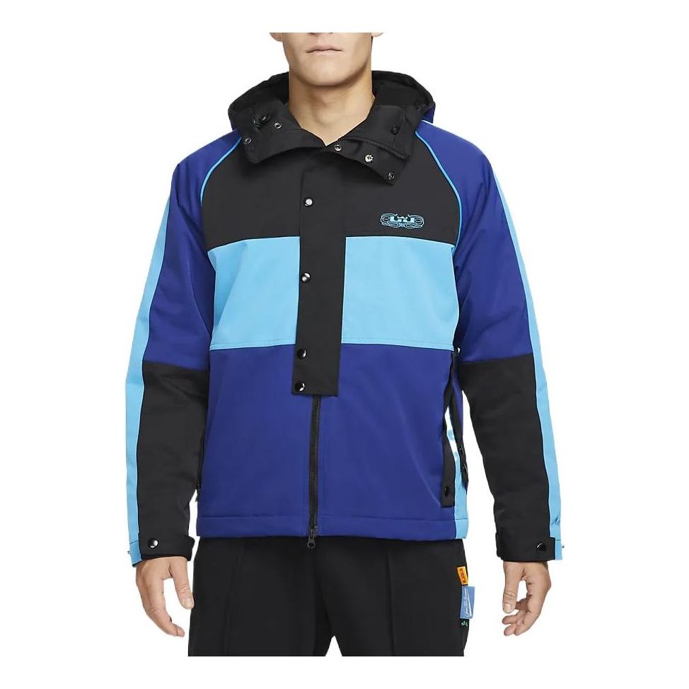 Vindjacka Nike LeBron Premium Utility Basketball Jacket Blå | DQ6137-455, 0