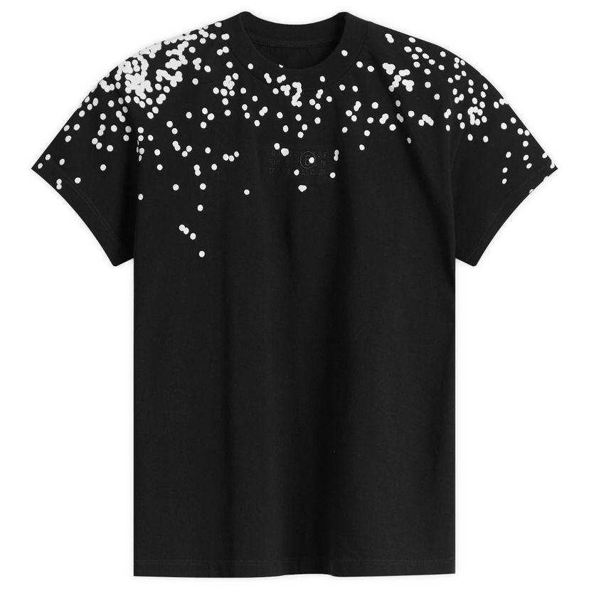 T-shirt Maison Margiela MM6 Shrunken Dots T-Shirt W Svart | S62GD0209-M20048-900