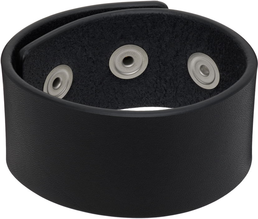 Armband Rick Owens Rick Owens Anthem Cuff Bracelet Svart | RA02E0701 LGE