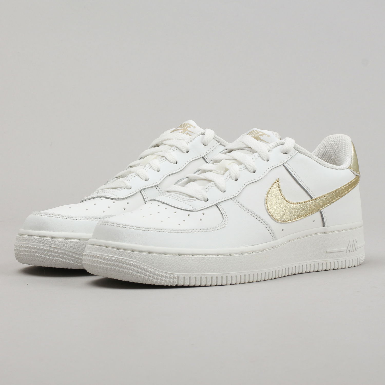 Sneakers och skor Nike Air Force 1 ''Summit White Gold'' GS Vit | 314219-127, 1