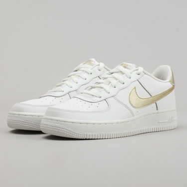 Sneakers och skor Nike Air Force 1 ''Summit White Gold'' GS Vit | 314219-127, 1